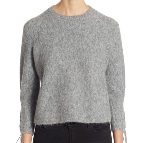 3.1 Phillip Lim Grey Alpaca Sweater Size Small - Picture 2 of 2